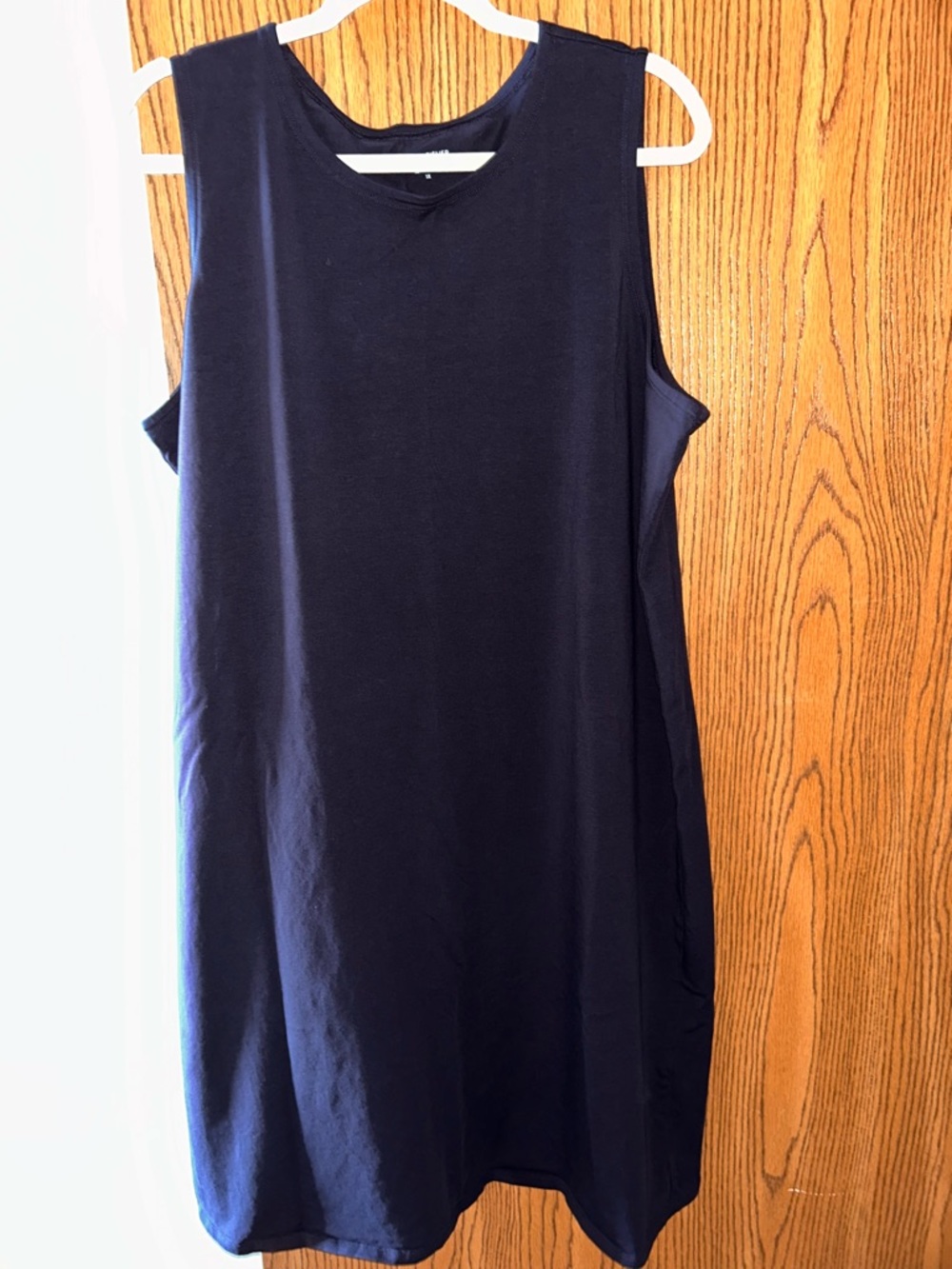 Eileen Fisher stretchy cotton dress 1x